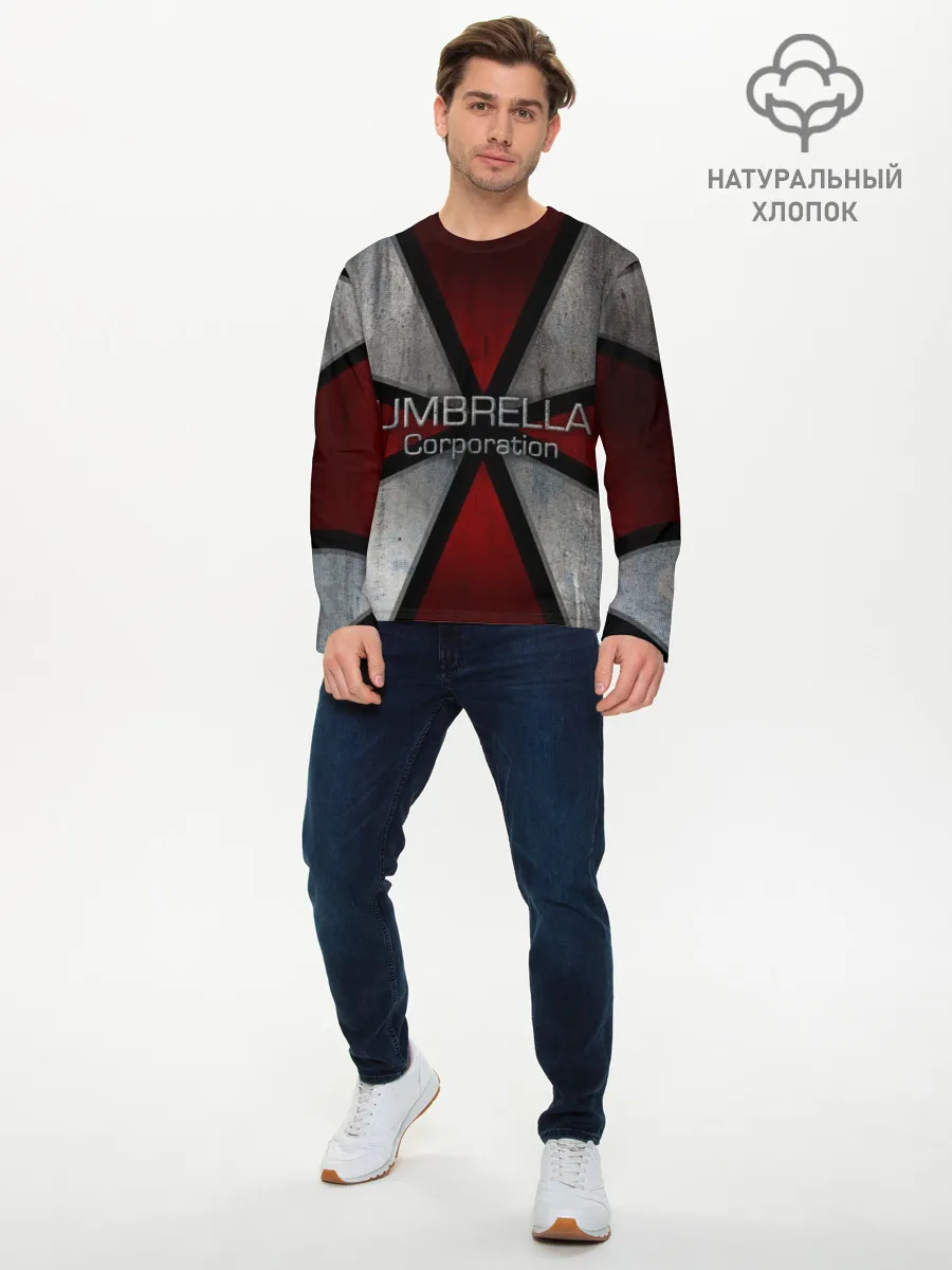 Мужской лонгслив базовый / Umbrella corps