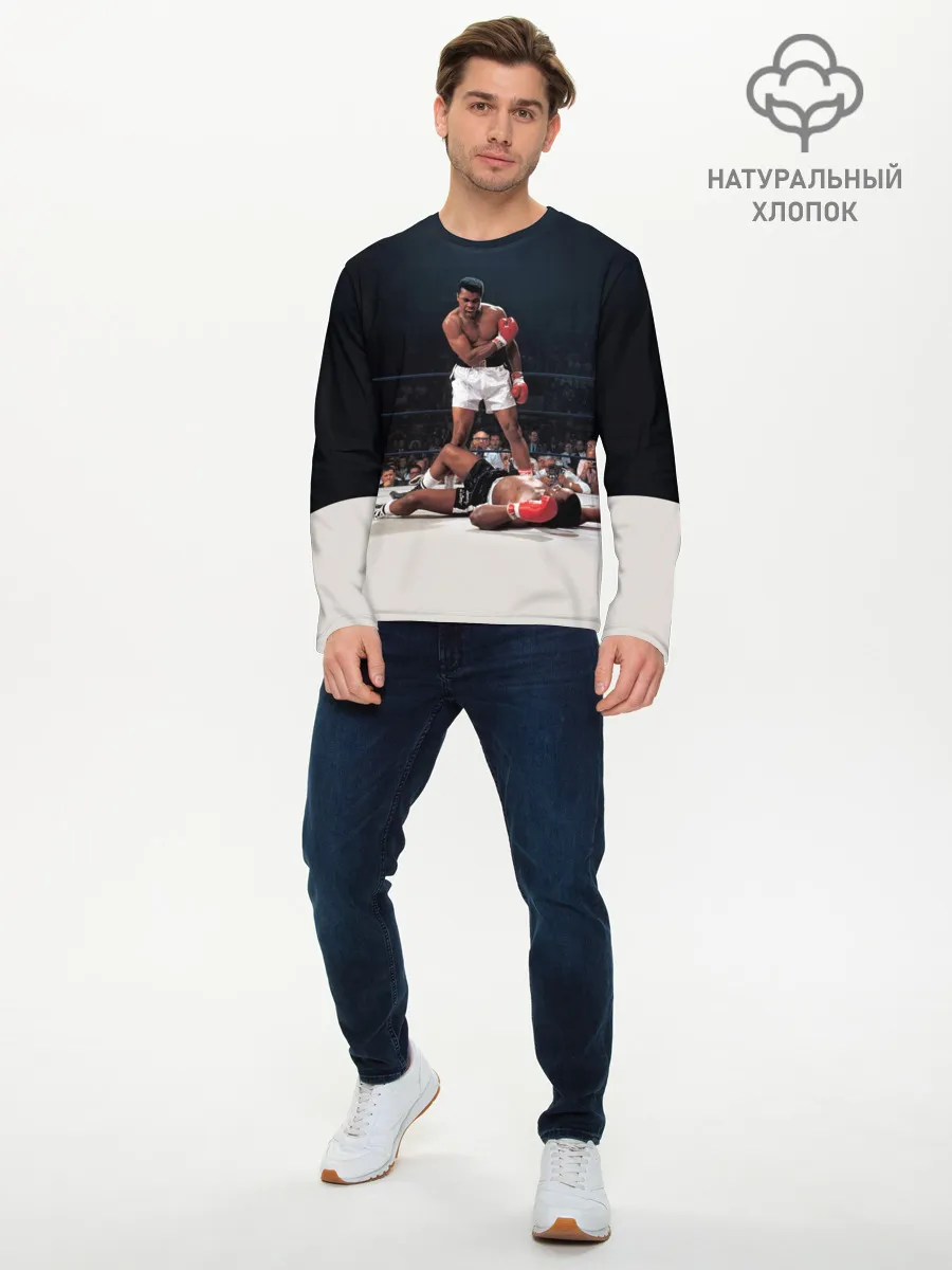 Мужской лонгслив базовый / Muhammad Ali