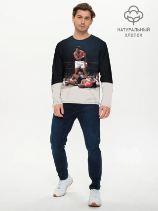 Мужской лонгслив базовый / Muhammad Ali