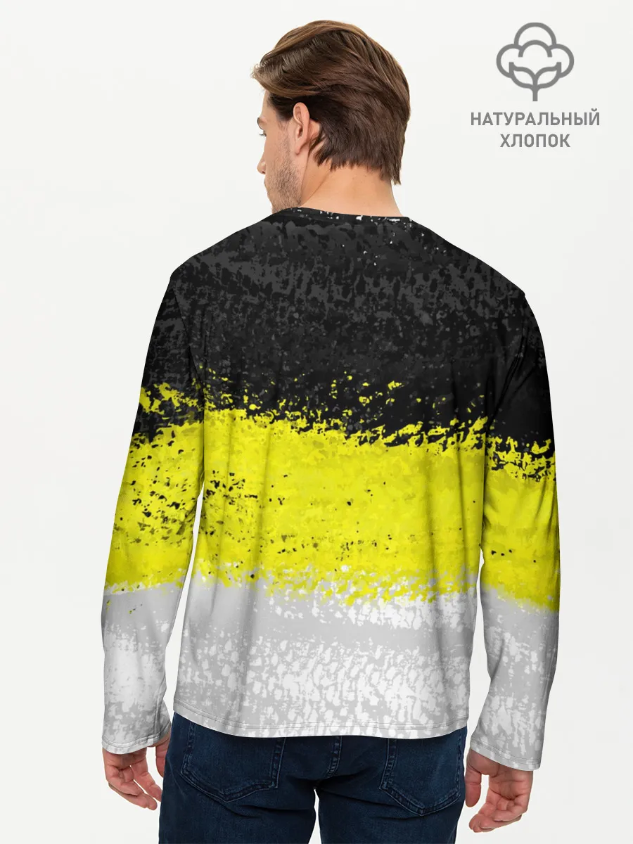 Мужской лонгслив базовый / Имперский флаг России 1858года