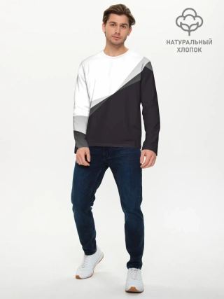 Мужской лонгслив базовый / Минимализм