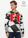 Мужской лонгслив базовый / Формула 1