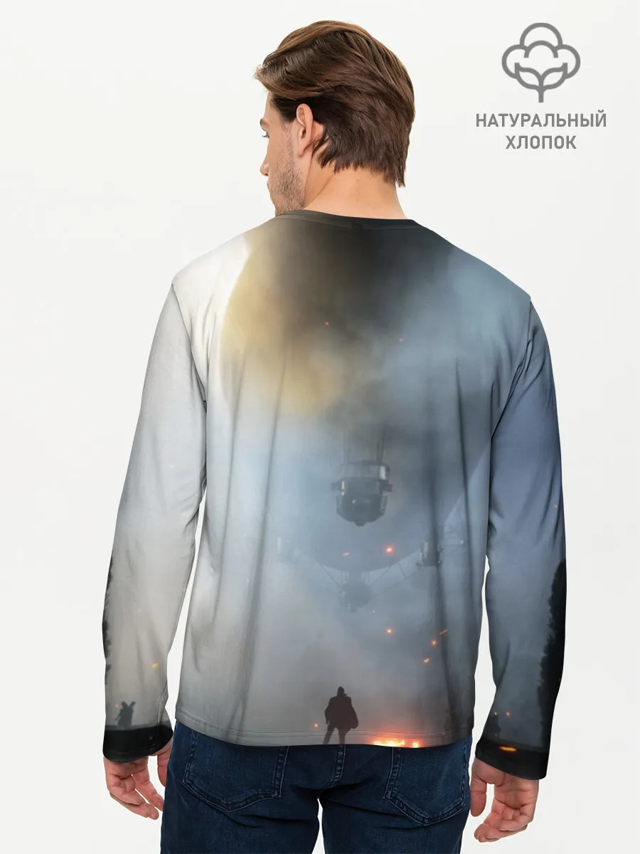 Мужской лонгслив базовый / Battlefield 1