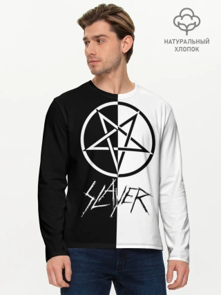 Мужской лонгслив базовый / Slayer