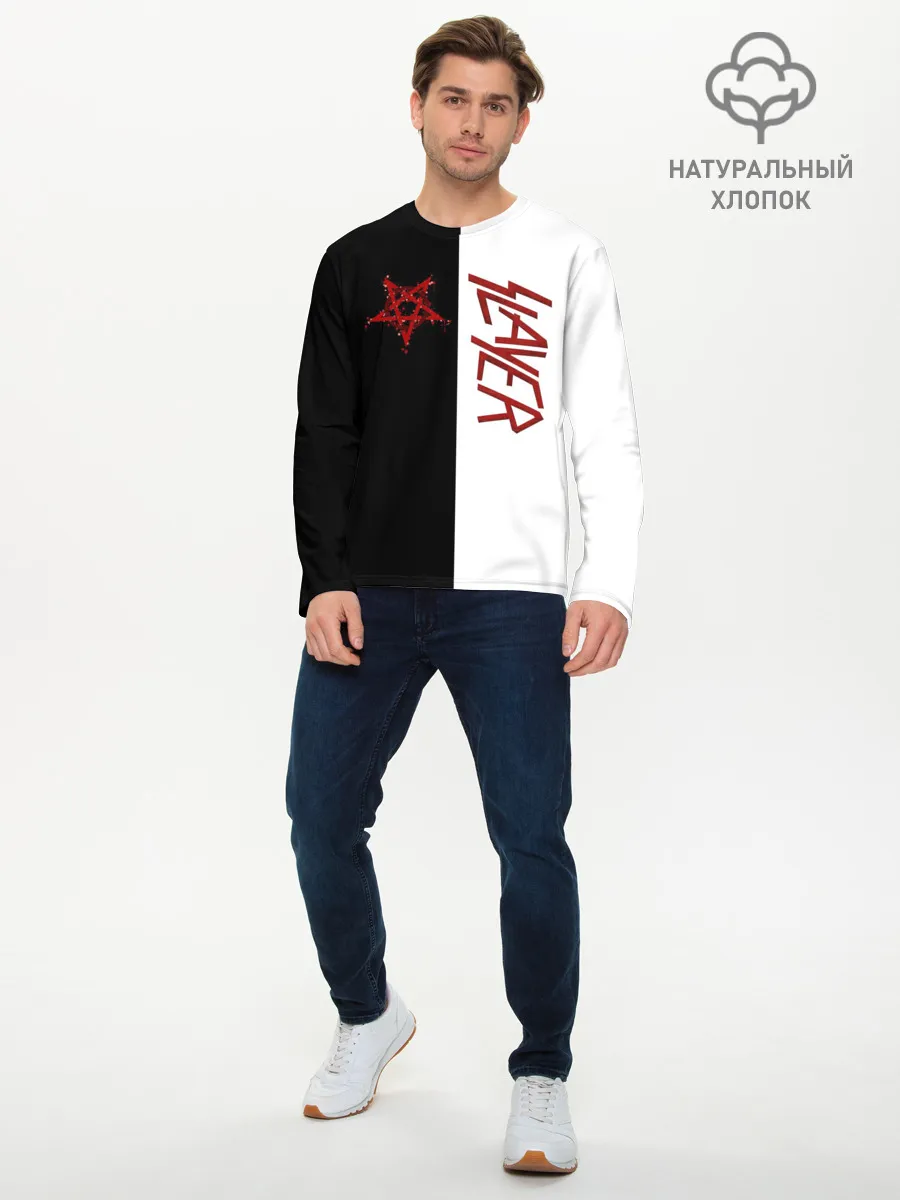 Мужской лонгслив базовый / Slayer