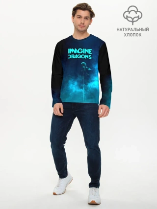 Мужской лонгслив базовый / Imagine Dragons