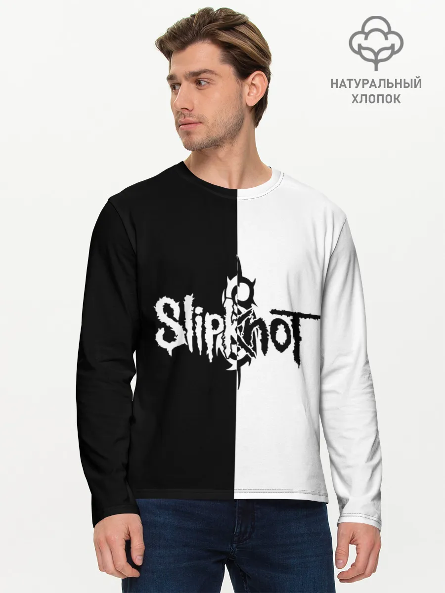 Мужской лонгслив базовый / Slipknot