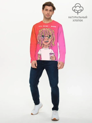 Мужской лонгслив базовый / Lil Pump Boss