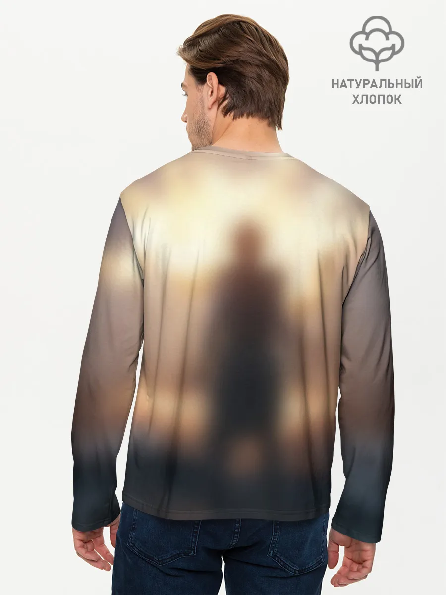 Мужской лонгслив базовый / HellBlade