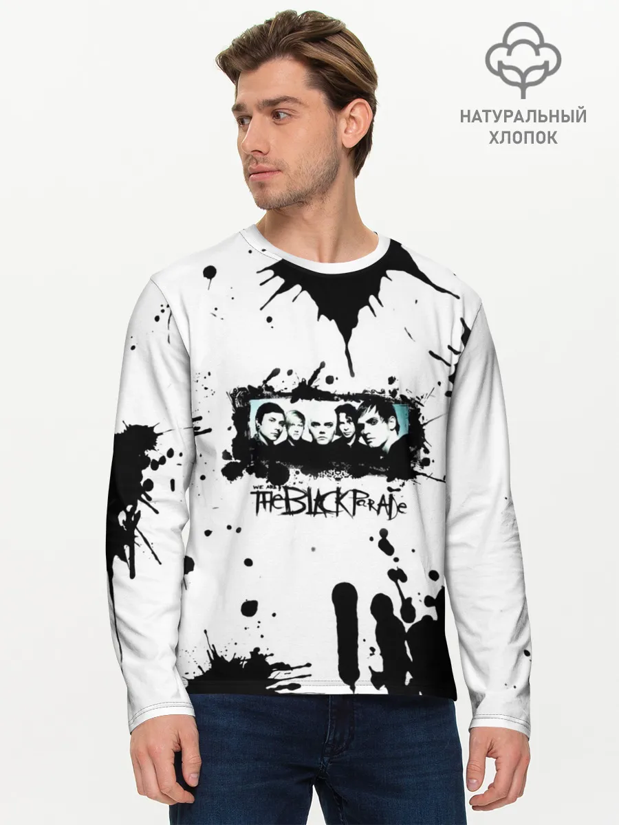 Мужской лонгслив базовый / We are the black parade