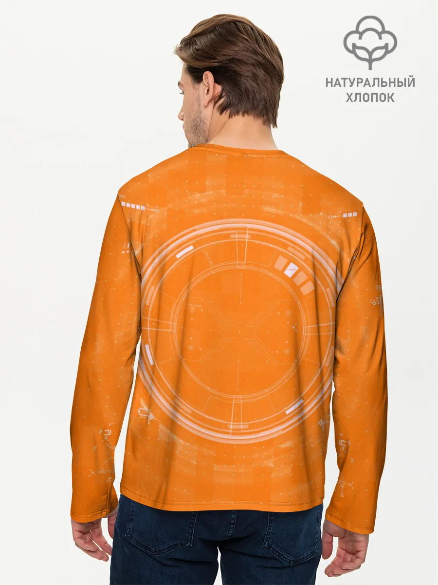 Мужской лонгслив базовый / БИТКОИН | BITCOIN