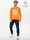 Мужской лонгслив базовый / БИТКОИН | BITCOIN
