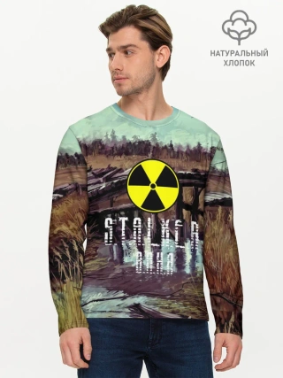 Мужской лонгслив базовый / S.T.A.L.K.E.R ВАНЯ