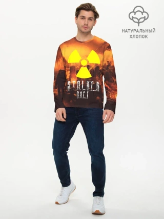 Мужской лонгслив базовый / S.T.A.L.K.E.R Олег