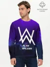 Мужской лонгслив базовый / Alan Walker SPACE COLLECTION