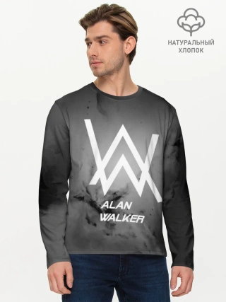 Мужской лонгслив базовый / ALAN WALKER