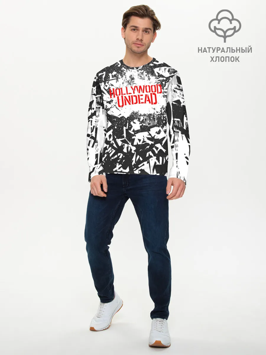 Мужской лонгслив базовый / Hollywood Undead