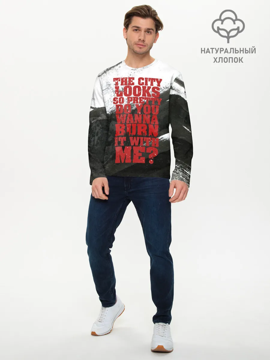 Мужской лонгслив базовый / Hollywood Undead