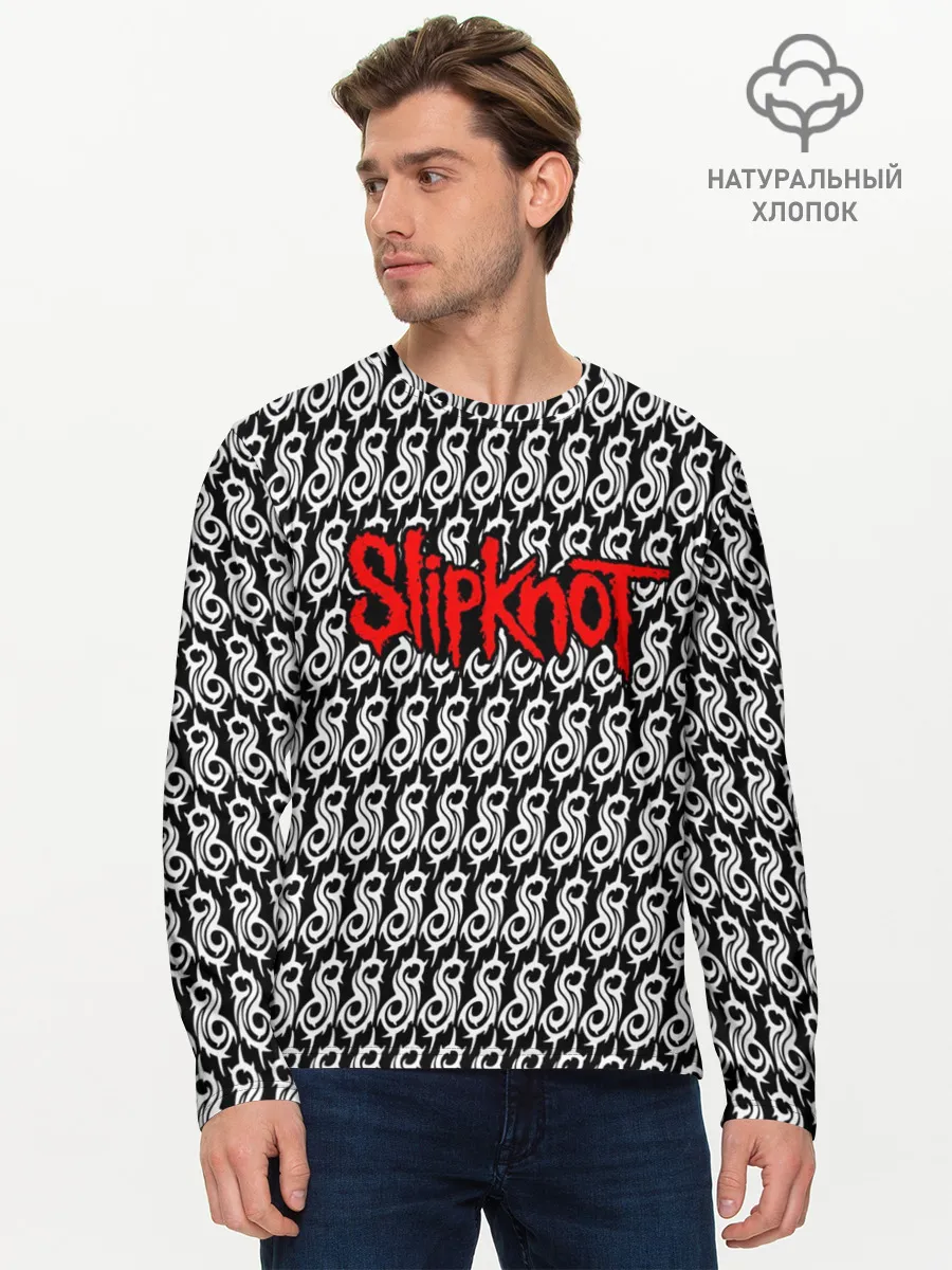 Мужской лонгслив базовый / Slipknot