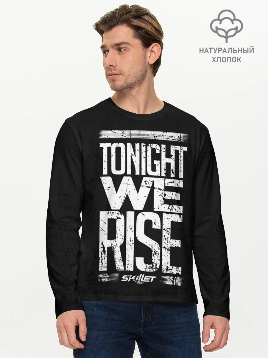 Мужской лонгслив базовый / We Rise