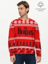 Мужской лонгслив базовый / Праздничный The Beatles