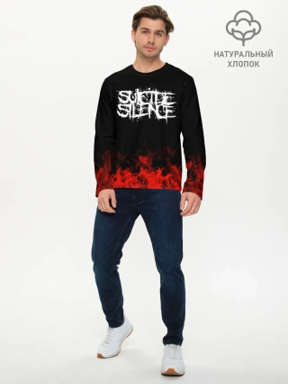 Мужской лонгслив базовый / Suicide Silence