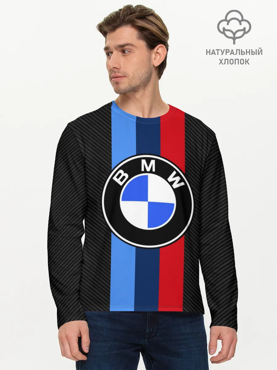 Мужской лонгслив базовый / BMW SPORT