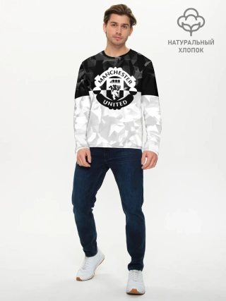 Мужской лонгслив базовый / МАНЧЕСТЕР ЮНАЙТЕД | FCMU | MANCHESTER UNITED