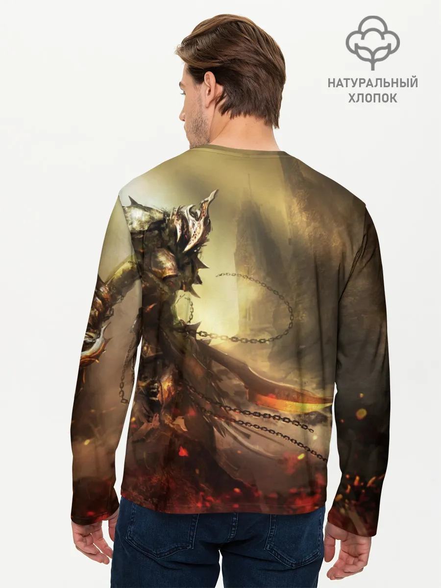 Мужской лонгслив базовый / Dark Souls