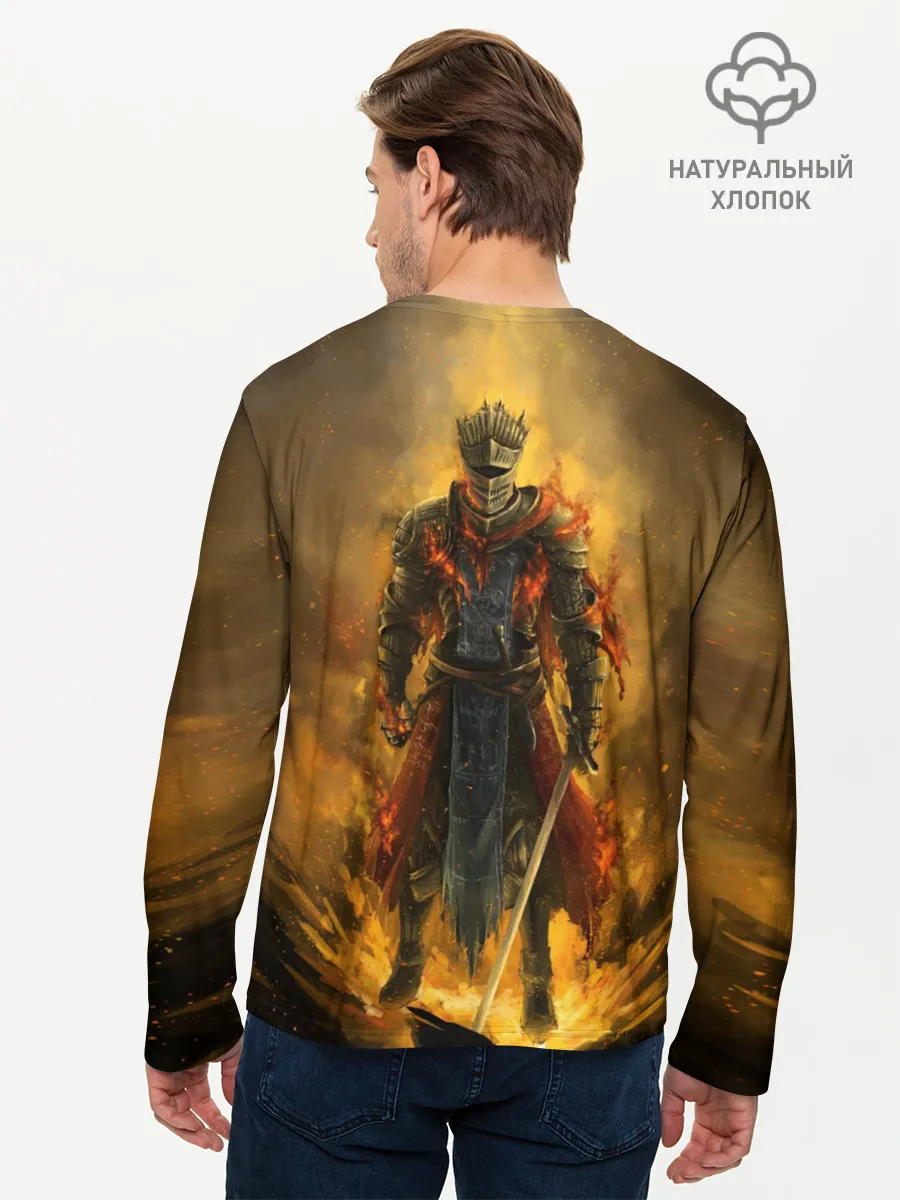 Мужской лонгслив базовый / Dark Souls