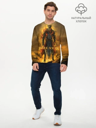 Мужской лонгслив базовый / Dark Souls