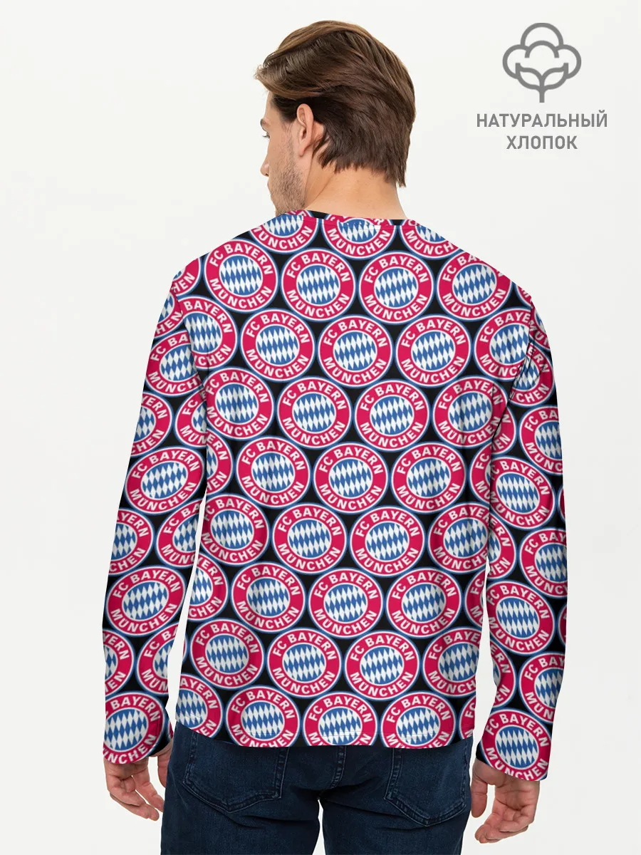 Мужской лонгслив базовый / Bayern Munchen