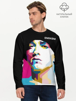 Мужской лонгслив базовый / Eminem