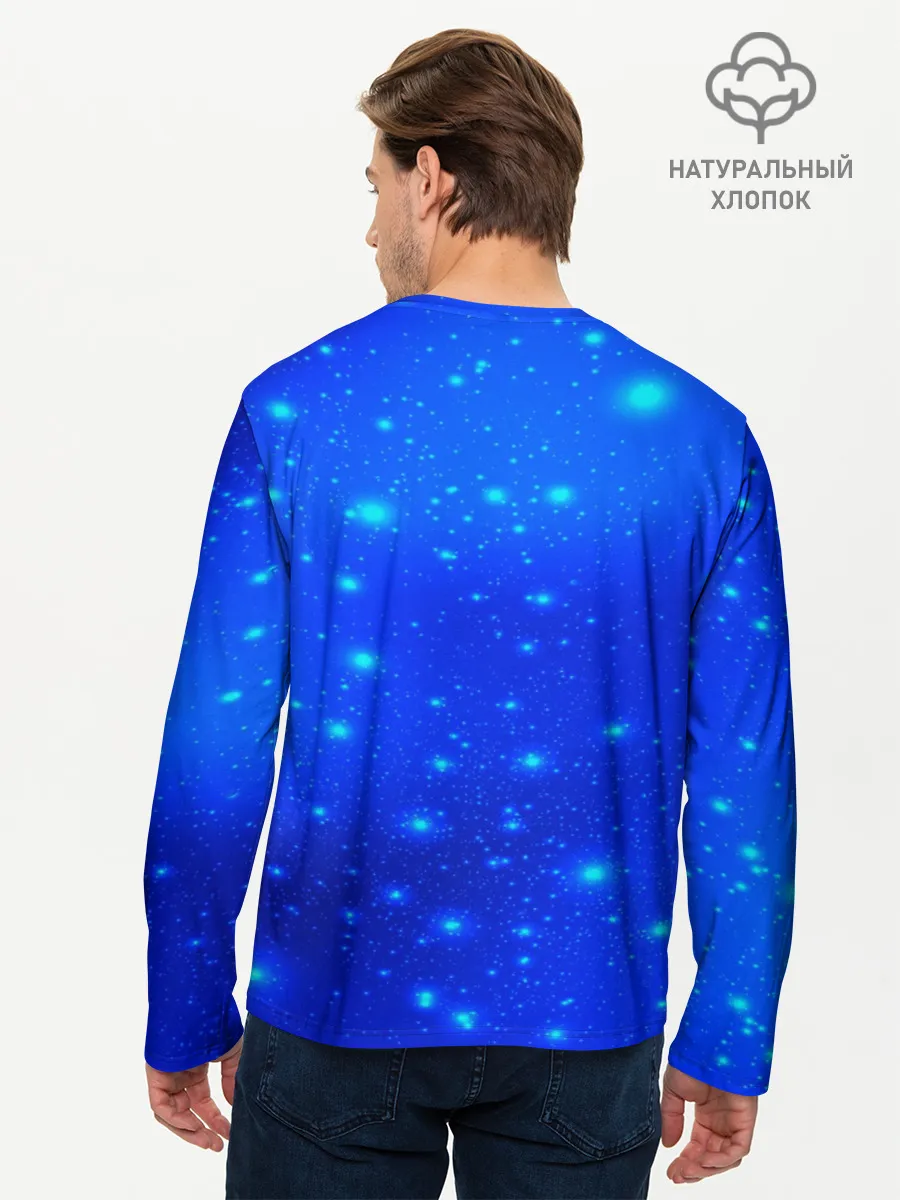 Мужской лонгслив базовый / Juventus space collection