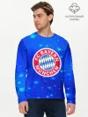 Мужской лонгслив базовый / FC Bayern Munchen space 2018