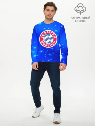 Мужской лонгслив базовый / FC Bayern Munchen space 2018