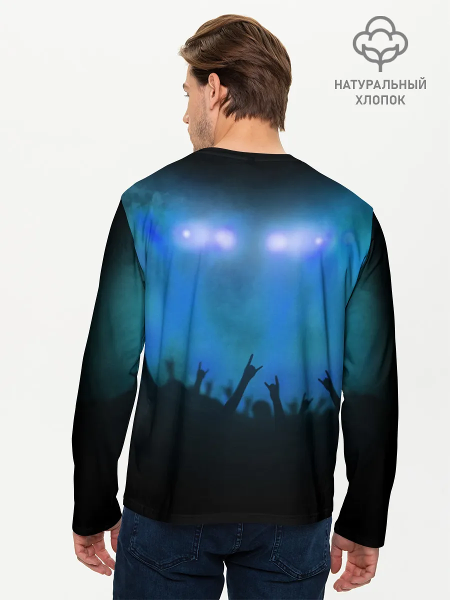 Мужской лонгслив базовый / AC/DC
