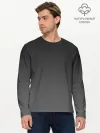 Мужской лонгслив базовый / Carbon-3