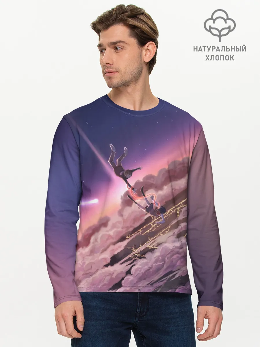 Мужской лонгслив базовый / Falling