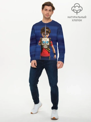 Мужской лонгслив базовый / Zak