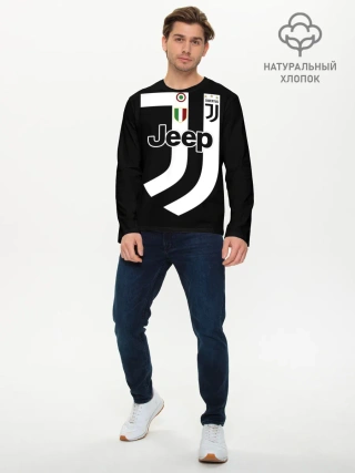 Мужской лонгслив базовый / Juventus FIFA Edition