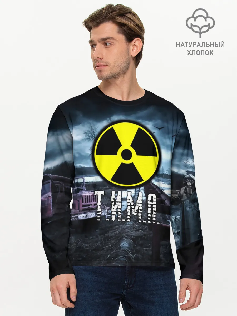 Мужской лонгслив базовый / S.T.A.L.K.E.R. - Т.И.М.А.