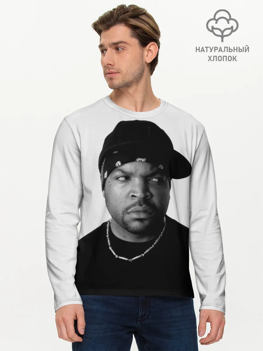 Мужской лонгслив базовый / Ice Cube