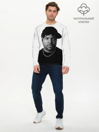Мужской лонгслив базовый / Ice Cube