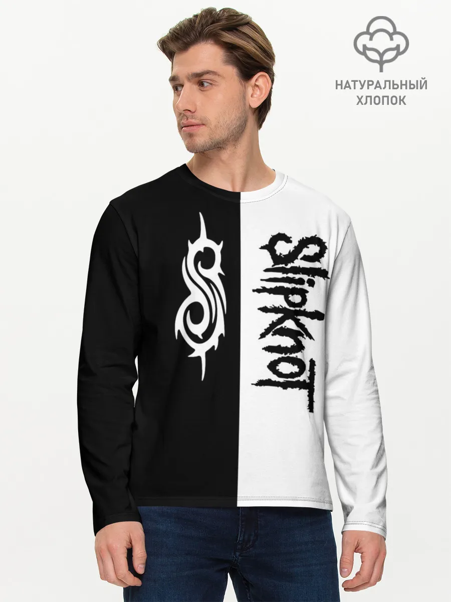 Мужской лонгслив базовый / Slipknot