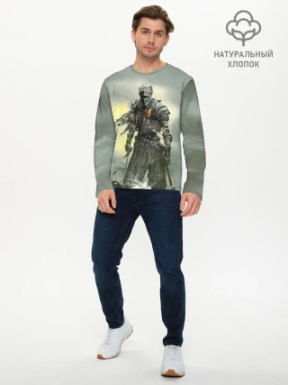 Мужской лонгслив базовый / Dark Souls