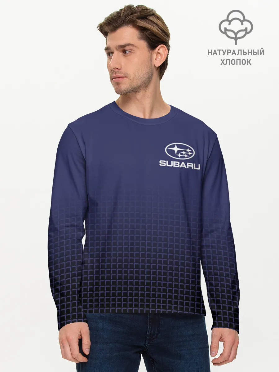 Мужской лонгслив базовый / SUBARU SPORT