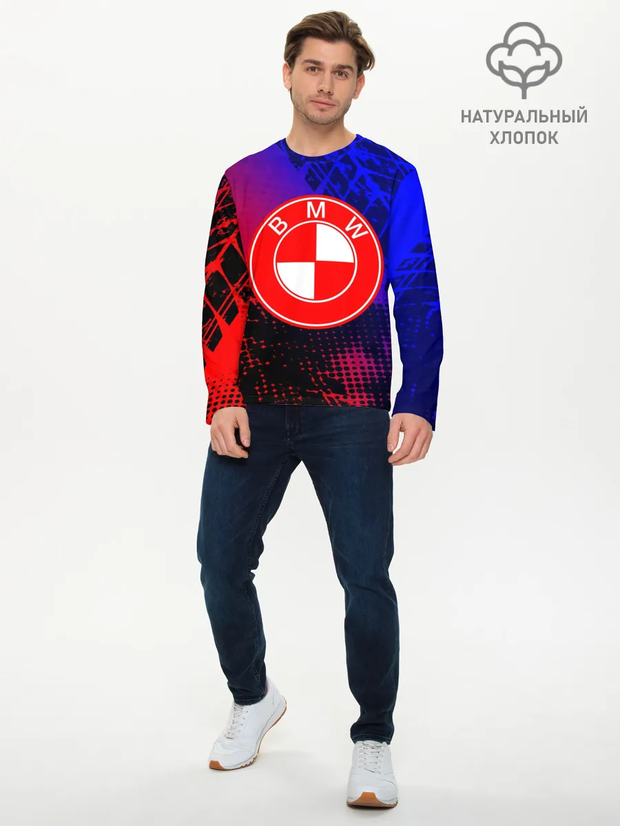 Мужской лонгслив базовый / BMW uniform collection