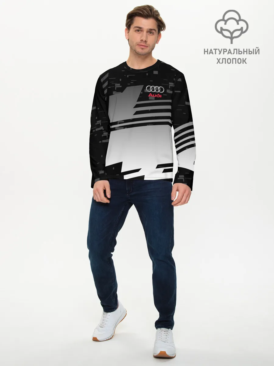 Мужской лонгслив базовый / AUDI SPORT