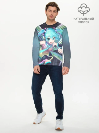 Мужской лонгслив базовый / Song